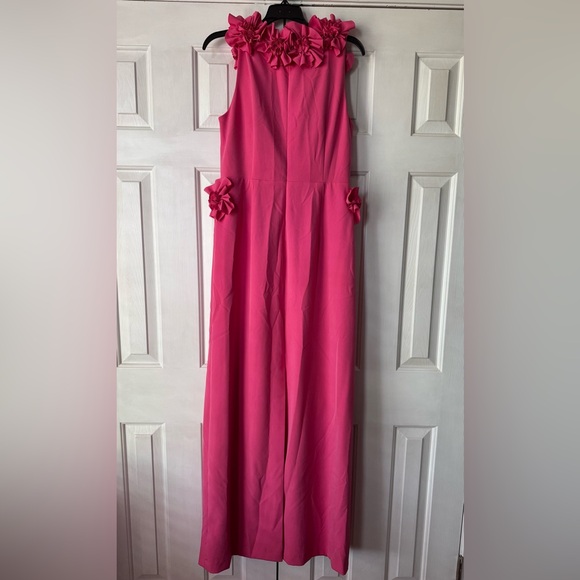 ANTONIO MELANI Vibrant Pink Maxi Dress/wedding guest/ prom dress - Picture 6 of 8